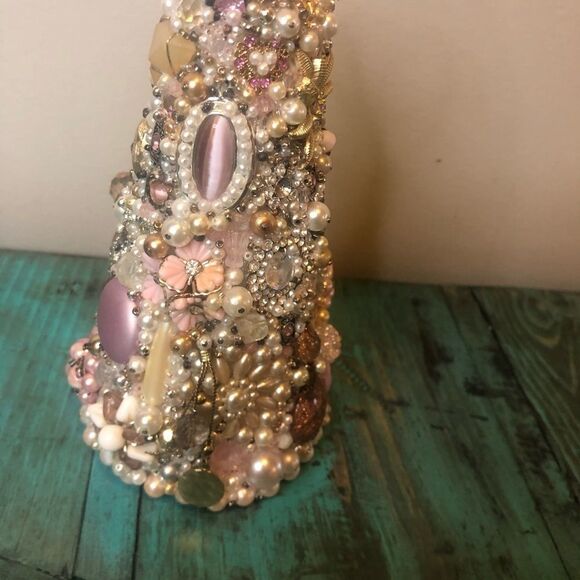 Vintage Jewelry Tree Handmade - Picture 12 of 16